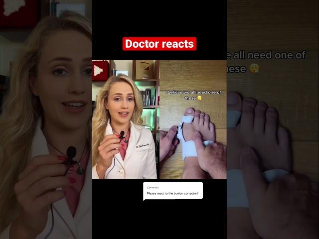 Foot doctor reacts: bunion corrector