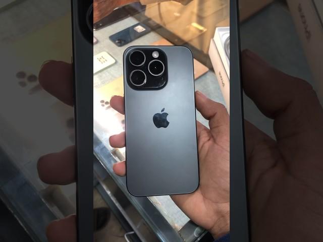 Iphone 15 pro (non pta, 128 GB , box available, black colour) #islamic #arabic #trending #ryk