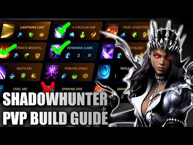 Shadowhunter PvP Build Guide [Advanced] for LOST ARK (Demonic) 2022