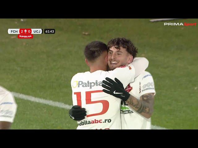 REZUMAT | Hermannstadt - U. Cluj 2-1. Liderul, de nerecunoscut! Sibiul câștigă după 8 etape