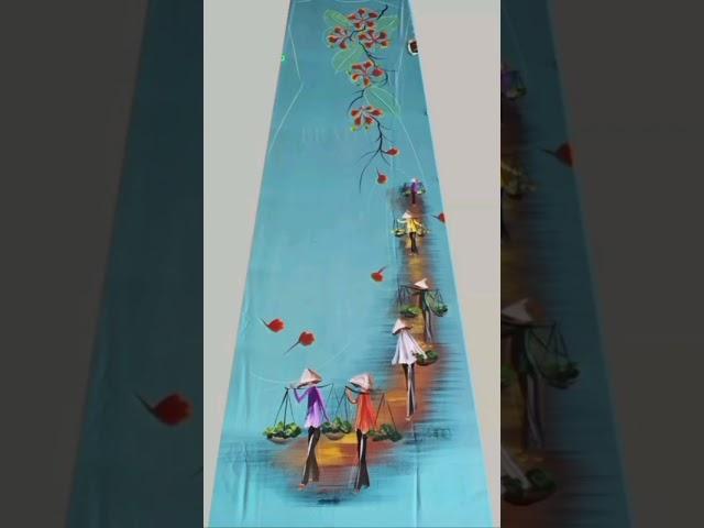 Unique Fabric Painting Ideas on clothes #art #fashion #fabricpainting #fabricpaintingdesigns