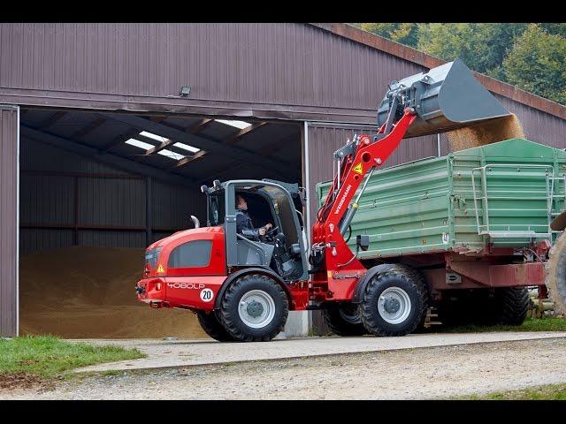 Weidemann – Radlader 4080LP Getreide laden