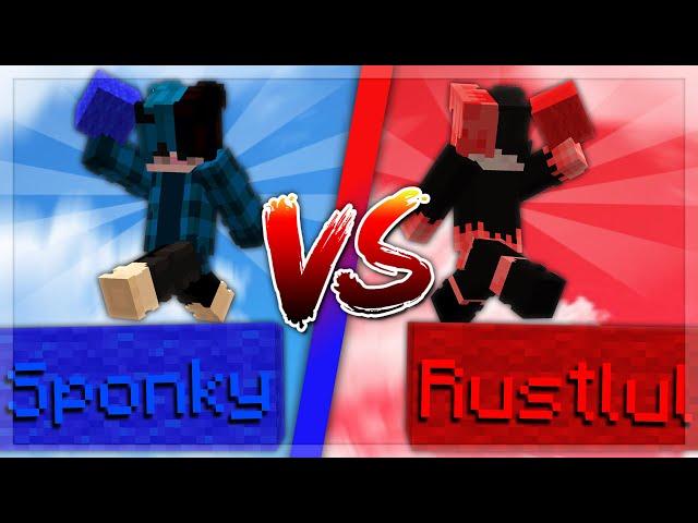 Sponky vs Rustlul REMATCH | Hypixel Bedwars