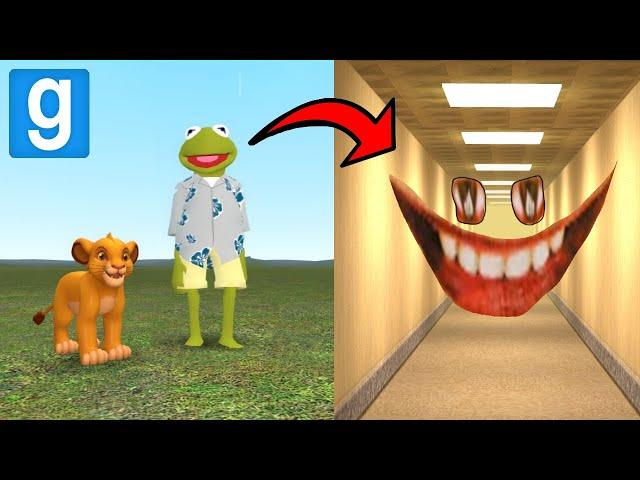 CREEPIEST BACKROOMS CREATURE! - Garry's mod Sandbox