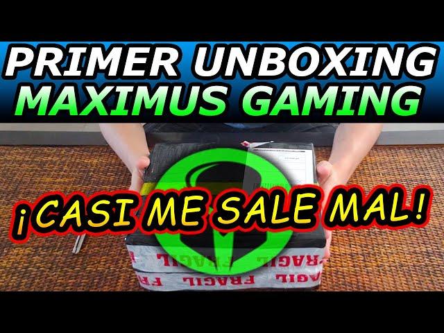 UNBOXING de MAXIMUS GAMING HARDWARE ¿Es confiable? ¿Tarda mucho el envío? Mi casi mala experiencia.