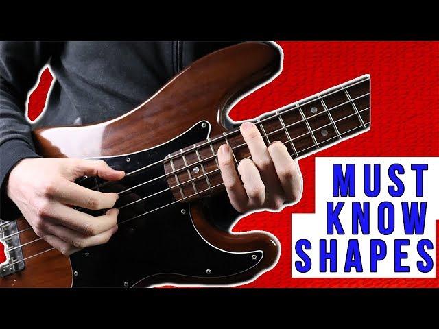 Bass Chords 4 String Players Guide - Shapes You MUST Know!