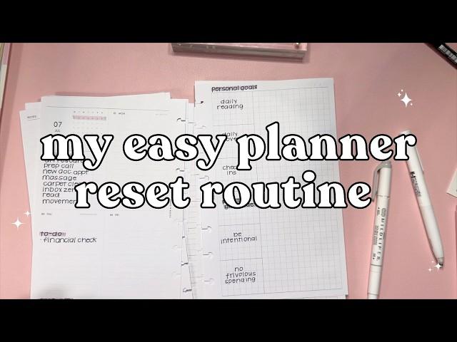 STEAL MY MONTHLY RESET ROUTINE | prepping for July