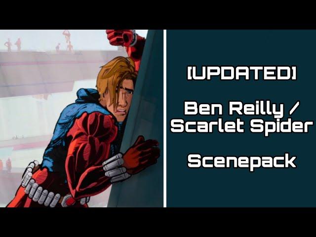 Ben Reilly / Scarlet Spider Clips For Edits | ATSV ScenePack (UPDATED 4K HD)