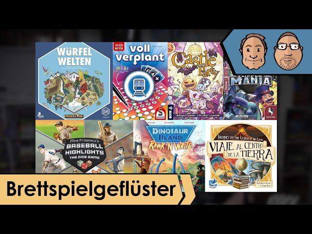 Brettspielgeflüster – Flip/Roll & Write Extravaganza und mehr – mit Alex & Peat #21