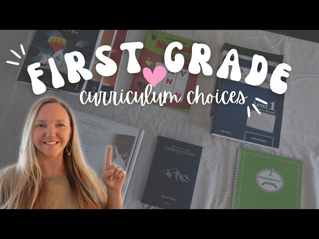 HOMESCHOOL CURRICULUM CHOICES || FIRST GRADE