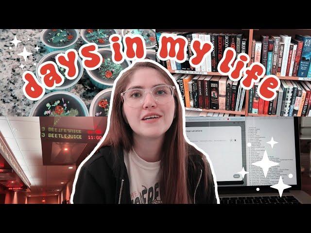 DAYS IN MY LIFE  date day, small business work, all the food, + MORE!