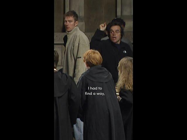 On set with Daniel, Rupert and Emma #HarryPotter #BehindTheScenes