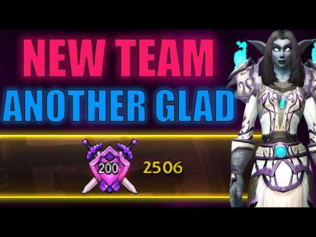 I Got Gladiator With The Alt Team | 10.2.7 Discipline Priest PvP