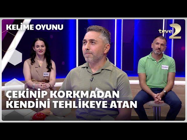 Çekinip korkmadan kendini tehlikeye atan | Kelime Oyunu