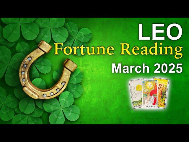 LEO Fortune Reading "AN EXCITING DOORWAY! THIS PERSON OFFERS BIG HAPPY CHANGES!" March 2025