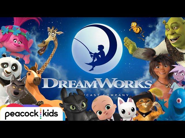   Every DreamWorks Animation Film + TV Intro EVER