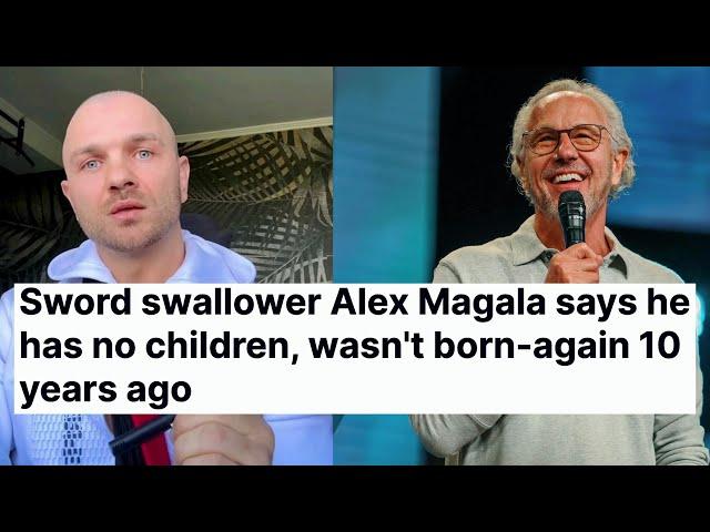 Sword Swallower Alex Magala Says He Has No Children, Wasn't Born-Again 10 Years Ago