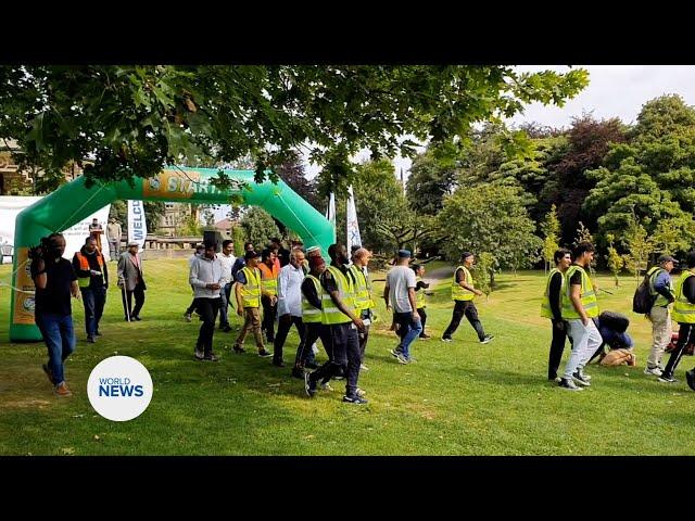 'Mercy For Mankind' Charity Walk held in Huddersfield