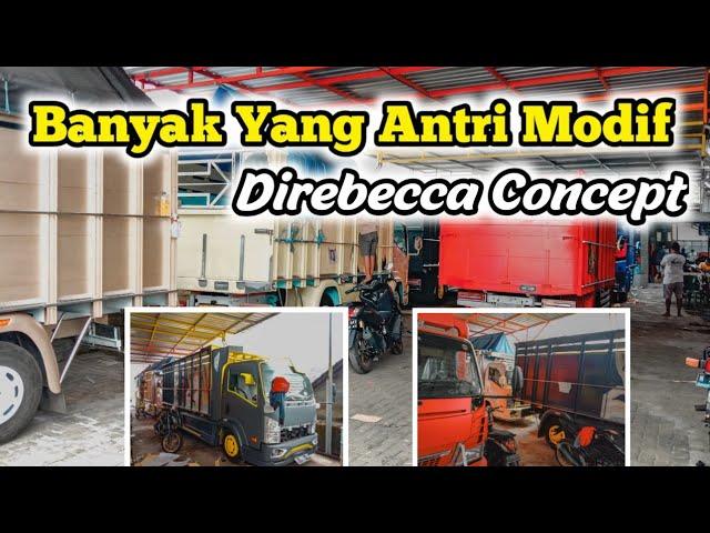 Grebek Markas Rebecca Concept Full Truck Calon Artis Pantura