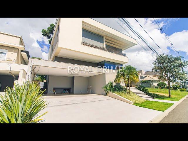 Casa Nova de Alto Luxo em Cond com Jardim, Piscina e 4 suítes à venda, 531 m² -São Braz -Curitiba/PR