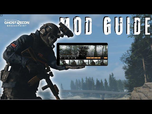 How to Install MW2 2022 Ghost Mask Mod_ ghost recon breakpoint _ using Anvil Toolkit