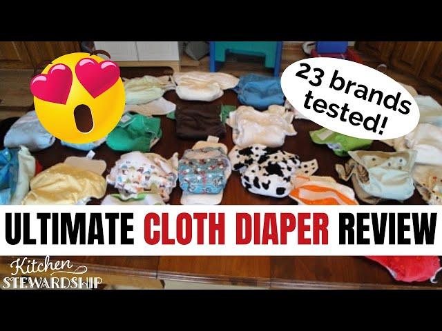 23 Brands Tested! The Ultimate Cloth Diaper Review | What is the Best Cloth Diaper?