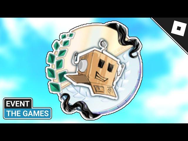 [EVENT] How to get the HELPERBOT AURA BADGE & 10 SILVER in THE GAMES HUB | Roblox