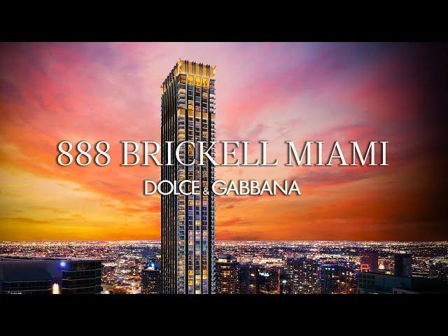 Dolce & Gabbana's Ultra-Luxury Miami Supertall: 888 Brickell Avenue