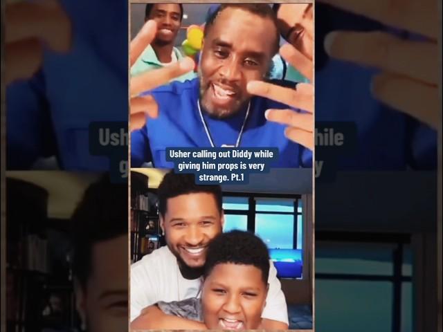 Diddy Reacts to Running Through Usher Son after Diddy's Arrest