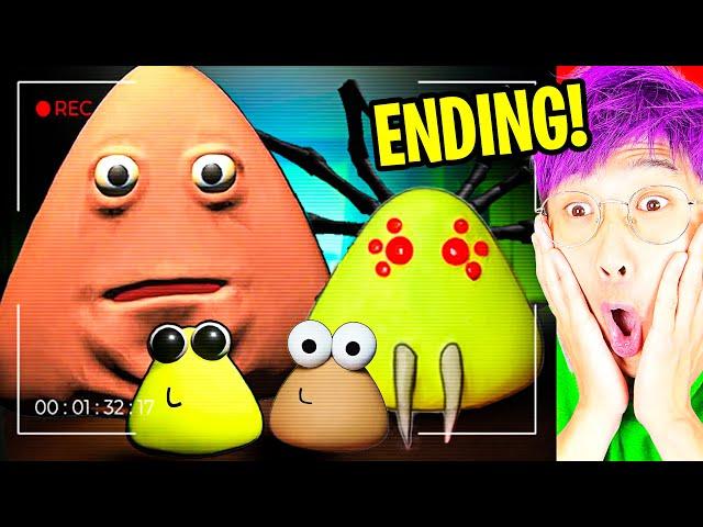 POU + POULINA Had A BABY POU!? (ROBLOX POU'S REVENGE - SECRET BABY DOU ENDING!)