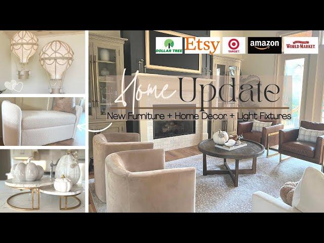 New Furniture + Decor | Modern + Traditional + Neutral Home  | House to Home | New Construction