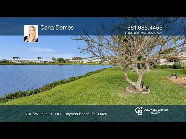 Dana Demos Realtor, Coldwell Banker- 701 SW Lake Court, Boynton Beach, FL