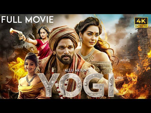 Allu Arjun as Yogi Full HD Movie | New 2024 South Indian Action Movie in Hindi Dubbed | Sreeleela