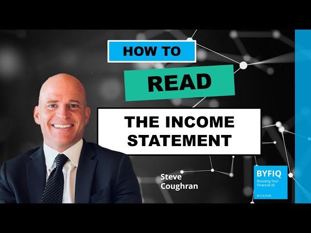 How to Read an Income Statement (Taught by a CFO)