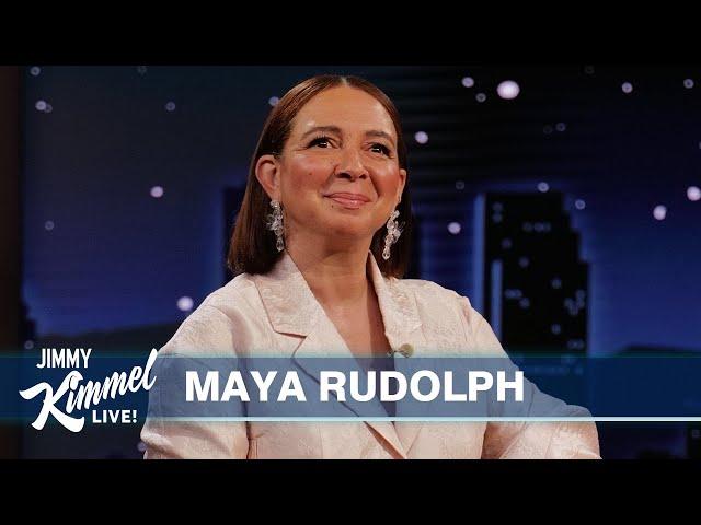 Maya Rudolph on Playing VP Kamala Harris on SNL, Coming from a Show Biz Family & Her Love for RuPaul