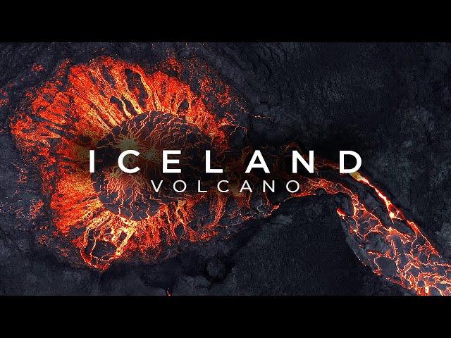 STUNNING Drone Video of ICELAND VOLCANO Eruption | 4K DJI FPV