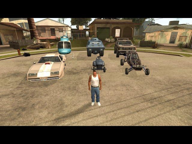 How To Get All Rare Vehicle In Gta San Andreas # 1