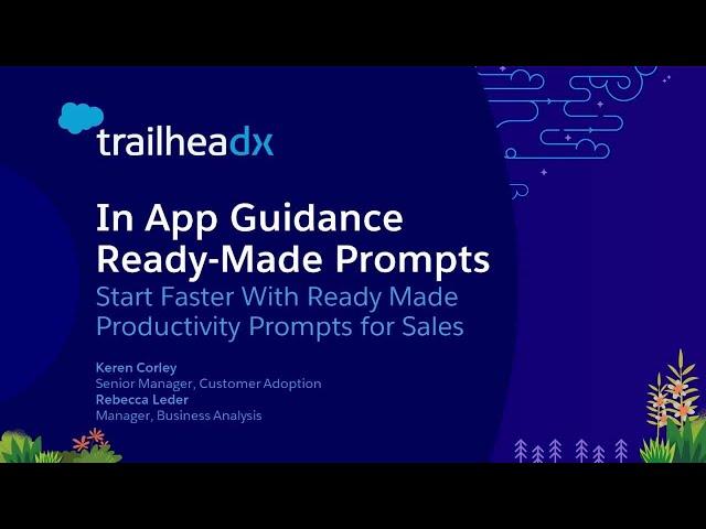 In App Guidance Ready-Made Prompts