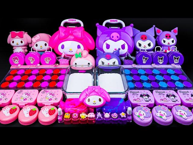 ️ MY MELODY vs KUROMI SLIME  30 Minutes of Slime Secrets, Mixing Random Things | Tana Slime ASMR