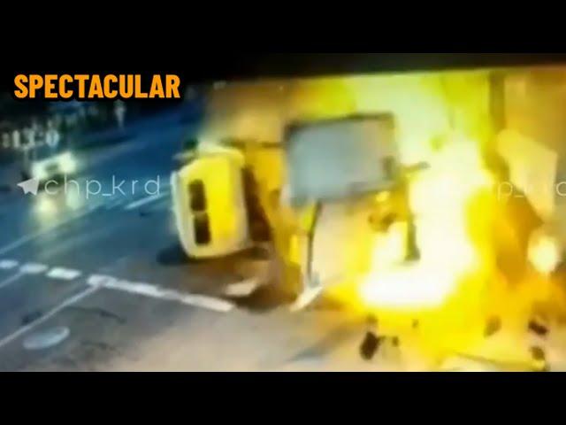 The most spectacular crashes of 2022 part 1 Подборка аварий