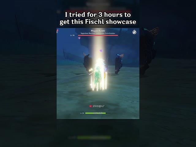 I TRIED FOR 3 HOURS TO GET THIS FISCHL SHOWCASE