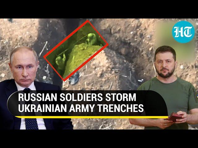 Russian troops enter Ukraine Army trenches; Face-to-face fight caught on camera | Watch