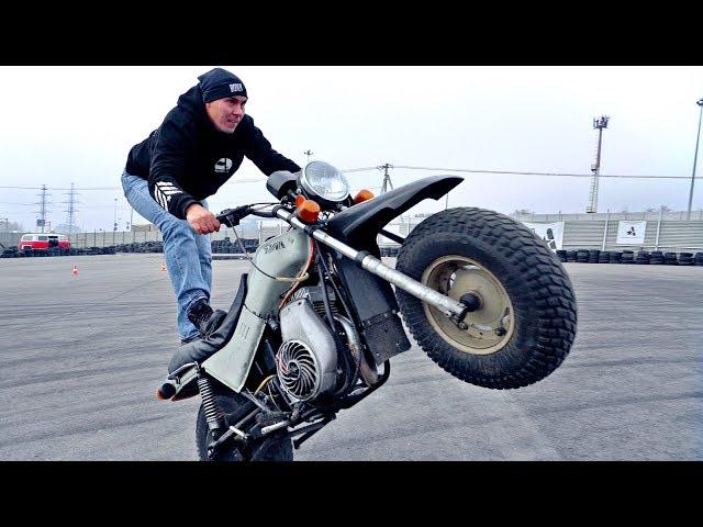 Soviet Motorcycle TULA | Stunt Review