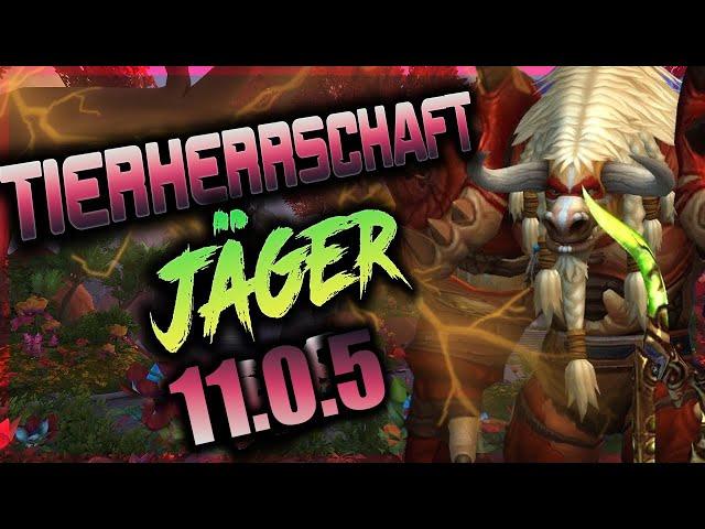 TIERHERRSCHAFTS JÄGER GUIDE 11.0.5MYTHIC PLUS | WOW THE WAR WITHIN 11.0.5 | GERMAN | BROKKEN