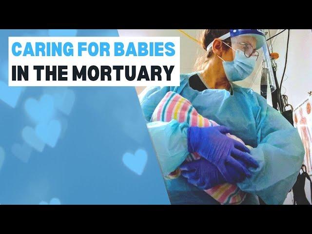 Preparing babies in the mortuary