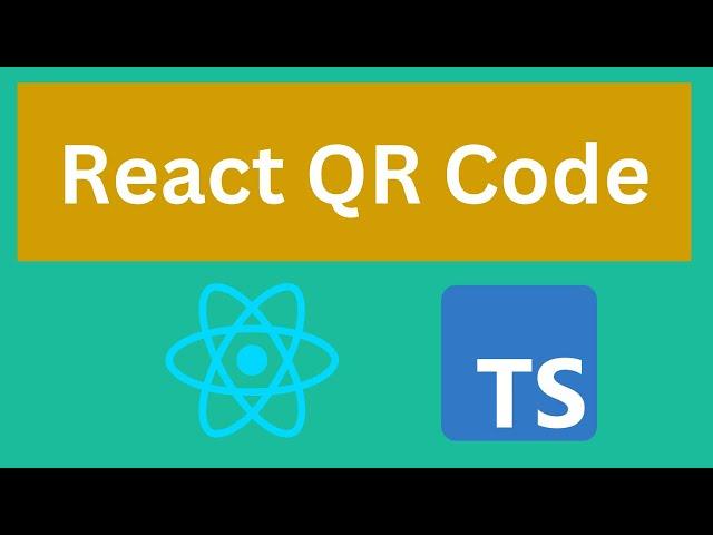 QR Code Customisation with React & TypeScript | Quick & Easy Guide!