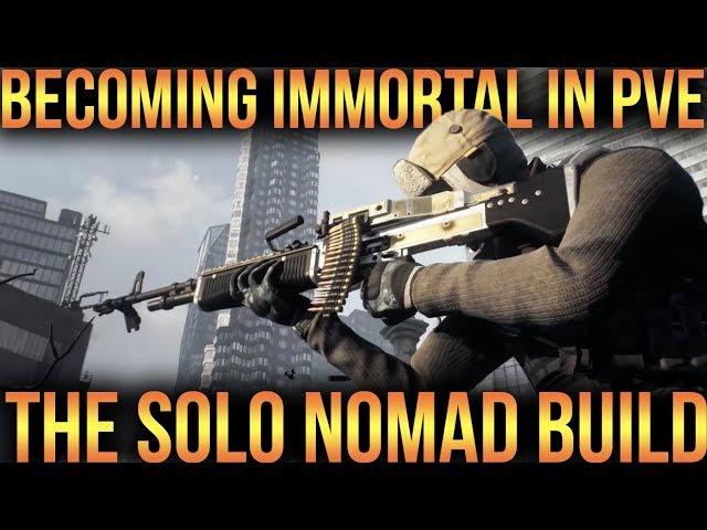 THE IMMORTAL PVE SOLO NOMAD BUILD | THE BEST RESISTANCE SOLO FARMING BUILD | THE DIVISION 1.8