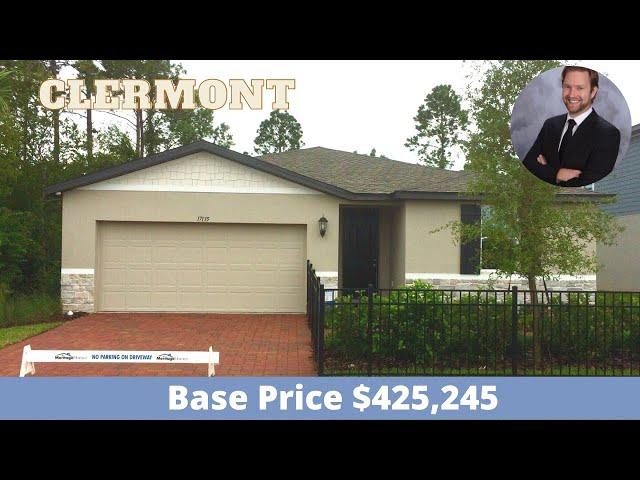 Clermont New Homes I Cagan Crossings I Meritage Homes, Hibiscus Floorplan