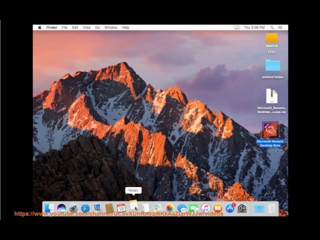 Uninstall Microsoft Remote Desktop for Mac Sierra