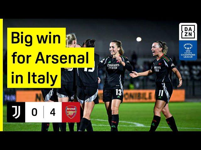 HIGHLIGHTS | Juventus FC vs. Arsenal FC -- UEFA Women's Champions League 2024-25